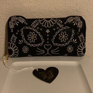 🐈‍⬛💀NEW w/ Tags 💀🐈‍⬛Loungefly Sugar Skull Kitty Cat Day of the Dead Wallet